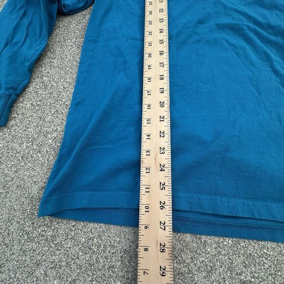 Supreme Key West Florida Long Sleeve Shirt Mens Large Blue Made in USA Regular - Picture 3 of 5